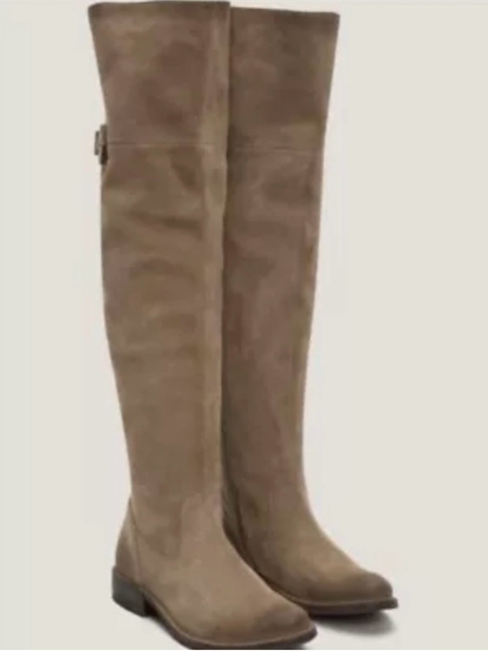 Frye Shirley Over-the-Knee Suede Boots Color: Ash